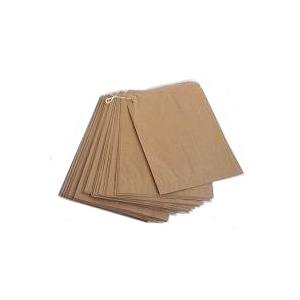 Paper Bag Brown 3 Square 100pk