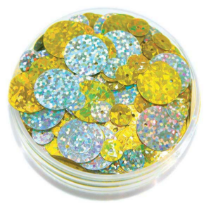 Sequins Round Hologram Jar 50g