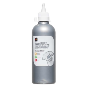 Fabric Paint 500ml Silver