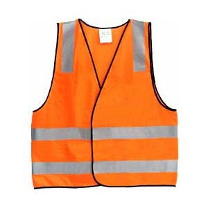 Safety Vest -Reflective Orange Large