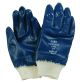 Blue M/W Nitrile Full Dip Knit Wrist (144 Pairs)