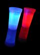 Glow In The Dark Shot Glasses - Pack of 2 (Red and Blue)