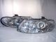 Holden VT Commodore & HSV Halo Angel Eye Altezza Headlights - CHROME (R + L)