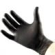 Black Disposable Nitrile Gloves (Large) - Box of 100