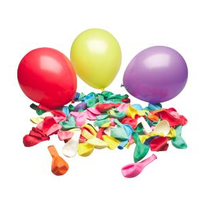 Balloons Assorted Colours 100pk