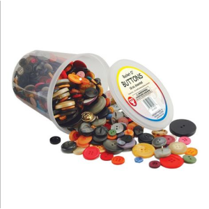 Bucket of Buttons 500g