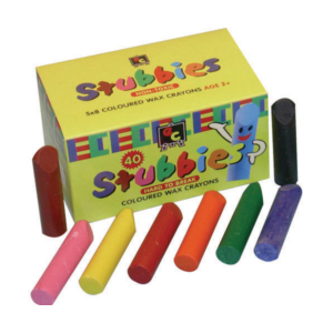 Crayons Stubbie Assorted (Pack of 40)