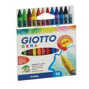 Crayons Giotti Cera 12pk