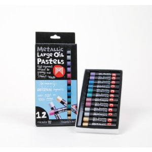 Oil Pastels Metallic 12pk