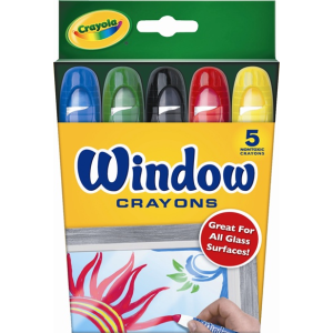 Crayola Window Crayons 5pk